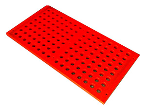 聚氨酯篩板，圓孔分級篩